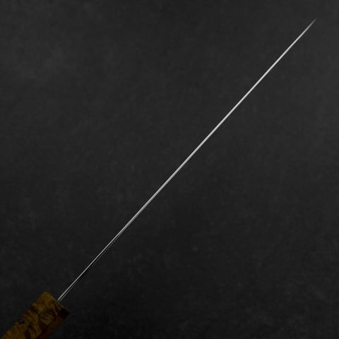 Gyuto VG-10 Damascus Yellow-Brown Birch Handle 240mm-[Musashi]-[Japanese-Kitchen-Knives]