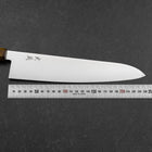 Gyuto VG-10 Damascus Yellow-Brown Birch Handle 240mm-[Musashi]-[Japanese-Kitchen-Knives]