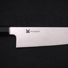 Gyuto VG-10 Polished Double Buffalo Ebony Handle 240mm-[Musashi]-[Japanese-Kitchen-Knives]
