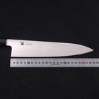 Gyuto VG-10 Polished Double Buffalo Ebony Handle 240mm-[Musashi]-[Japanese-Kitchen-Knives]