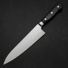 Gyuto VG-10 Polished Western Black Cherry Handle 180mm (7”)-[Musashi]-[Japanese-Kitchen-Knives]