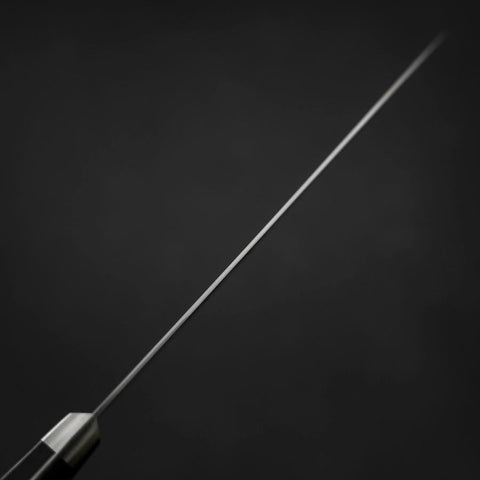 Gyuto VG-10 Polished Western Black Cherry Handle 180mm (7”)-[Musashi]-[Japanese-Kitchen-Knives]