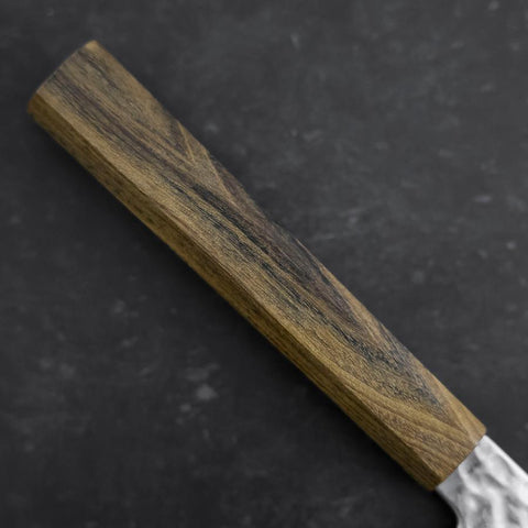 Gyuto VG-10 Tsuchime Damascus Ashwood Handle 210mm-[Musashi]-[Japanese-Kitchen-Knives]
