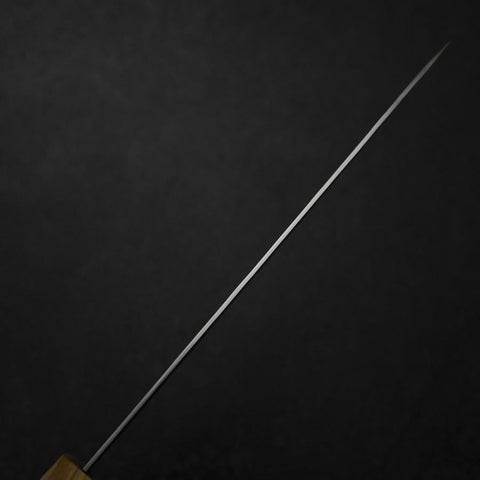 Gyuto VG-10 Tsuchime Damascus Olive Handle 210mm (8.3”)-[Musashi]-[Japanese-Kitchen-Knives]