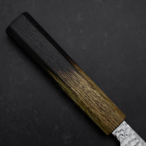 Gyuto VG-10 Tsuchime Damascus Yaki-Urushi Handle 210mm-[Musashi]-[Japanese-Kitchen-Knives]