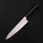 Gyuto VG-10 Tsuchime Ebony Handle 210mm-[Musashi]-[Japanese-Kitchen-Knives]