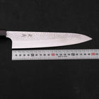 Gyuto VG-10 Tsuchime Ebony Handle 210mm-[Musashi]-[Japanese-Kitchen-Knives]