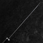 Gyuto VG-10 Tsuchime Oval Purple Handle 200mm (7.9”)-[Musashi]-[Japanese-Kitchen-Knives]