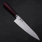 Gyuto VG-10 Tsuchime Oval Red Handle 180mm-[Musashi]-[Japanese-Kitchen-Knives]