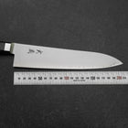 Gyuto VG-5 Tsuchime Black Marble Handle 210mm-[Musashi]-[Japanese-Kitchen-Knives]