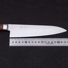 Gyuto VG-5 Tsuchime Western Handle 180mm-[Musashi]-[Japanese-Kitchen-Knives]