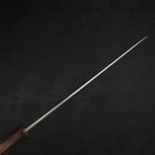 Gyuto White Steel #1 Polished Sumi Urushi Handle 210mm-[Musashi]-[Japanese-Kitchen-Knives]