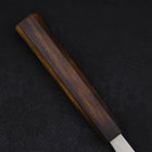 Gyuto White Steel #1 Polished Sumi Urushi Handle 210mm-[Musashi]-[Japanese-Kitchen-Knives]