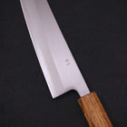 Gyuto White Steel #1 Polished Yaki Urushi Handle 210mm-[Musashi]-[Japanese-Kitchen-Knives]