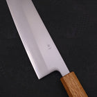 Gyuto White Steel #1 Polished Yaki Urushi Handle 240mm-[Musashi]-[Japanese-Kitchen-Knives]