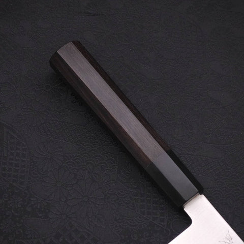 Gyuto ZDP-189 Polished Buffalo Ebony Handle 210mm-[Musashi]-[Japanese-Kitchen-Knives]
