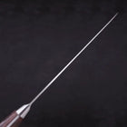Gyuto knife AUS-8 Polished Western Mahogany Handle 210mm-[Musashi]-[Japanese-Kitchen-Knives]