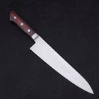 Gyuto knife AUS-8 Polished Western Mahogany Handle 210mm-[Musashi]-[Japanese-Kitchen-Knives]