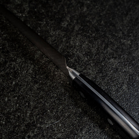 Petty VG-1 Polished Western Handle 135mm (5.3”)-[Musashi]-[Japanese-Kitchen-Knives]