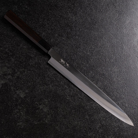 Yanagiba VG-10 Specchio Manico Bufalo Ebano 270mm