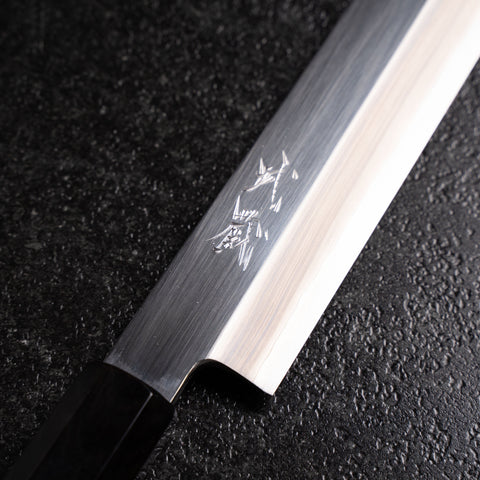Yanagiba VG-10 Specchio Manico Bufalo Ebano 270mm