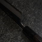Funayuki Blue Steel #2 Kurouchi Buffalo Ebony Handle 210mm (8.3”)-[Musashi]-[Japanese-Kitchen-Knives]