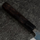 Funayuki Blue Steel #2 Kurouchi Buffalo Ebony Handle 210mm (8.3”)-[Musashi]-[Japanese-Kitchen-Knives]