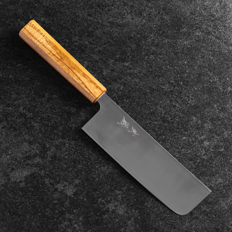 Nakiri AUS-8 Lucida Manico Quercia 165mm