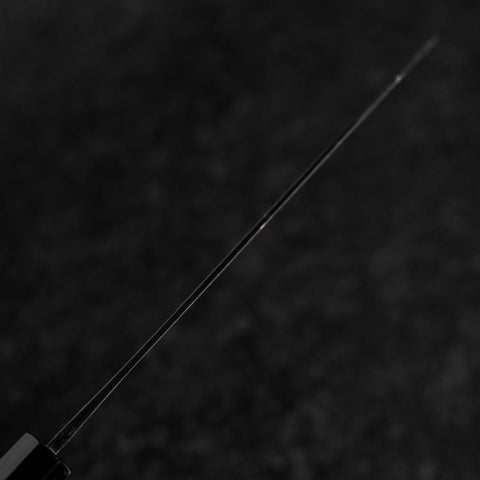 Hakata Blue Steel #2 Kurouchi Buffalo Ebony Handle 180mm (7”)-[Musashi]-[Japanese-Kitchen-Knives]