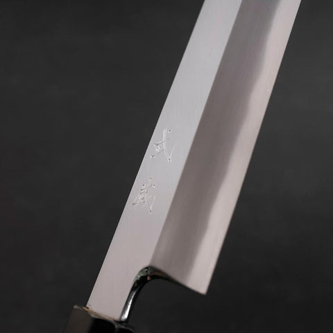 Hamokiri(Honekiri) White Steel #2 Kasumi Buffalo Magnolia Handle 300mm (11.8”)-[Musashi]-[Japanese-Kitchen-Knives]