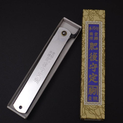 Higonokami Aogami 120mm Silver-[Musashi]-[Japanese-Kitchen-Knives]
