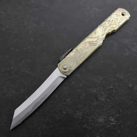 Higonokami Aogami Chokin Suzaku 100mm-[Musashi]-[Japanese-Kitchen-Knives]