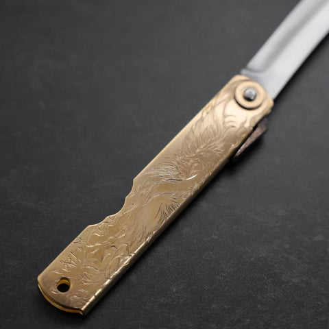Higonokami Aogami Chokin Suzaku 100mm-[Musashi]-[Japanese-Kitchen-Knives]