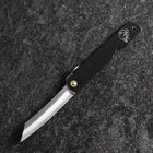 Higonokami Aogami Eto Inoshishi 100mm Black (3.1”)-[Musashi]-[Japanese-Kitchen-Knives]