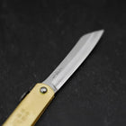 Higonokami Aogami Eto Ne 80mm Brass-[Musashi]-[Japanese-Kitchen-Knives]