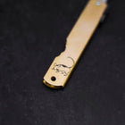Higonokami Aogami Eto Ne 80mm Brass-[Musashi]-[Japanese-Kitchen-Knives]