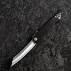 Higonokami Aogami Eto Tori 100mm Black (3.1”)-[Musashi]-[Japanese-Kitchen-Knives]