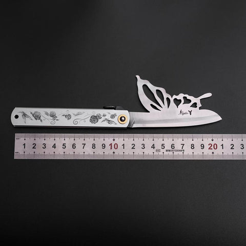 Higonokami Blue Steel #2 90mm-[Musashi]-[Japanese-Kitchen-Knives]