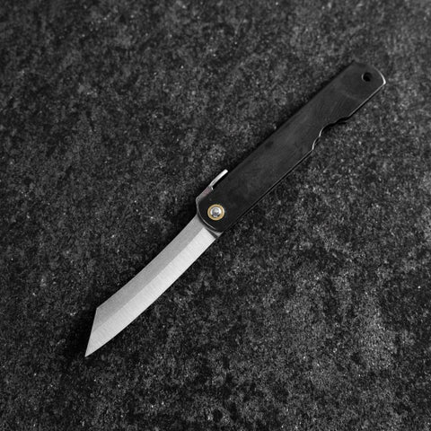 Higonokami Full Steel 100mm Black-[Musashi]-[Japanese-Kitchen-Knives]