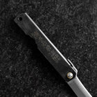 Higonokami Full Steel 100mm Black-[Musashi]-[Japanese-Kitchen-Knives]