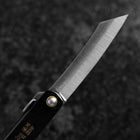 Higonokami Full Steel 90mm Black-[Musashi]-[Japanese-Kitchen-Knives]