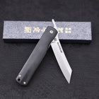 Higonokami VG-10 Lock Black 100mm-[Musashi]-[Japanese-Kitchen-Knives]