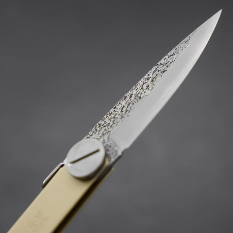 Higonokami VG-10 Outdoor Knives 75mm with Leather Sheat-[Musashi]-[Japanese-Kitchen-Knives]