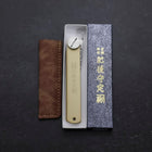 Higonokami VG-10 Outdoor Knives 75mm with Leather Sheat-[Musashi]-[Japanese-Kitchen-Knives]