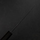 Honesuki Blue Steel #2 Kurouchi Ebony Handle 150mm-[Musashi]-[Japanese-Kitchen-Knives]