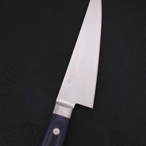 Honesuki Boning Knife AUS-8 Western Blue Handle 150mm-[Musashi]-[Japanese-Kitchen-Knives]