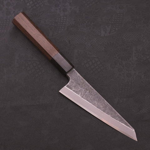 Honesuki Boning Knife Blue Steel #2 Kurouchi Buffalo Wenge Handle 150mm (5.9”)-[Musashi]-[Japanese-Kitchen-Knives]