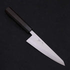 Honesuki Boning Knife Blue Steel #2 Damascus Buffalo Ebony Handle 150mm-[Musashi]-[Japanese-Kitchen-Knives]