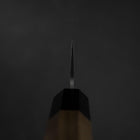 Honesuki Silver Steel #3 Bokashi Walnut Handle 170mm (6.7”)-[Musashi]-[Japanese-Kitchen-Knives]