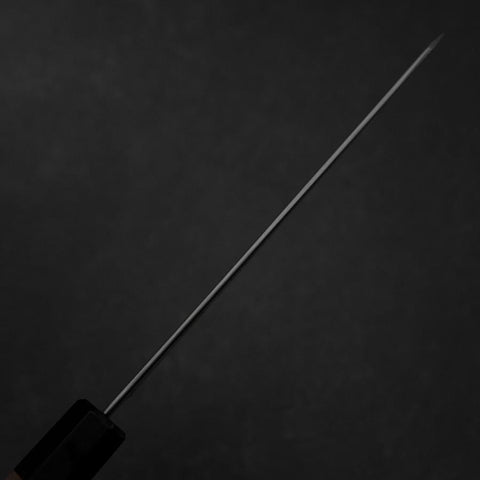 Honesuki Silver Steel #3 Bokashi Walnut Handle 170mm (6.7”)-[Musashi]-[Japanese-Kitchen-Knives]
